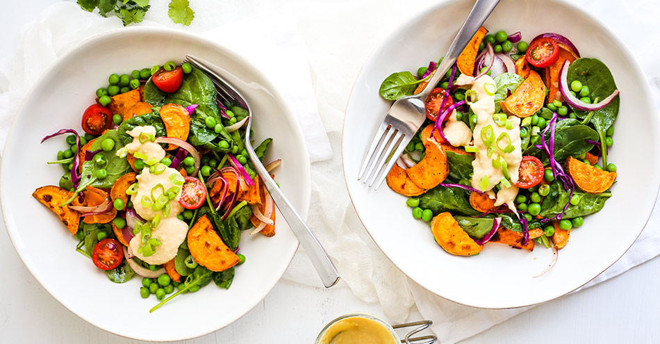 Salada fria de batata doce Passo 3