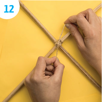 Papagaio de Papel: como fazer - 12