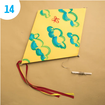 Papagaio de Papel: como fazer - 14