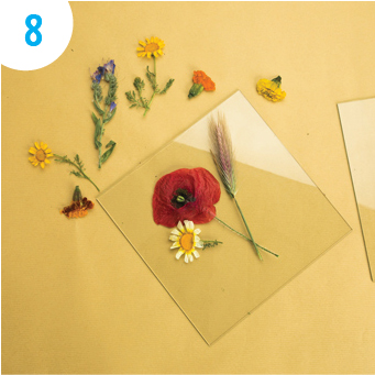 Quadro Flores dia da Mãe - passo 08 | Crianças - Auchan&eu Quadro Flores dia da Mãe - passo 08