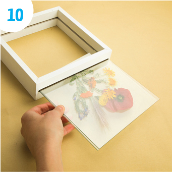 Quadro Flores dia da Mãe - passo 10 | Crianças - Auchan&eu Quadro Flores dia da Mãe - passo 10
