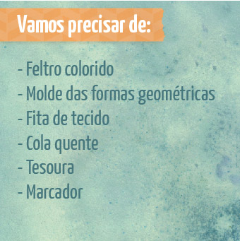 Jogo para bebés sensorial DIY: Lista de materiais