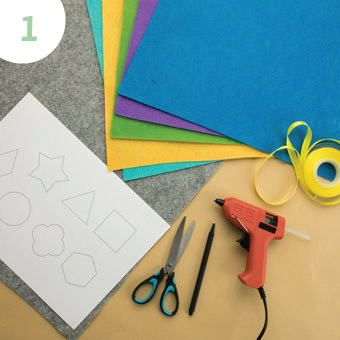 Jogo para bebés sensorial DIY: Passo 1