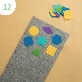 Jogo para bebés sensorial DIY: Passo 12
