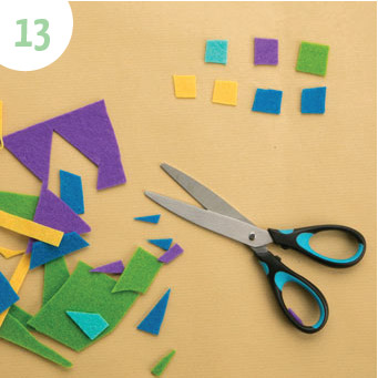 Jogo para bebés sensorial DIY: Passo 13