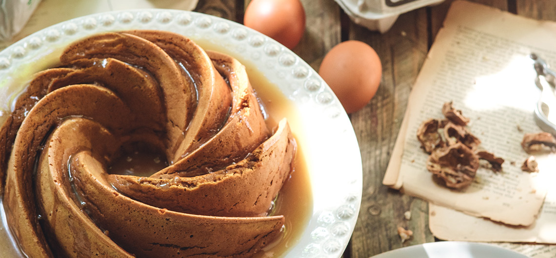 Bolo de abóbora com caramelo salgado web | Auchan&Eu