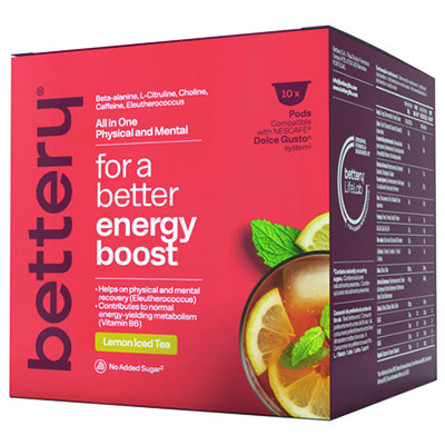 0005 Cápsulas Energy Boost Chá Gelado de Limão | Auchan&Eu