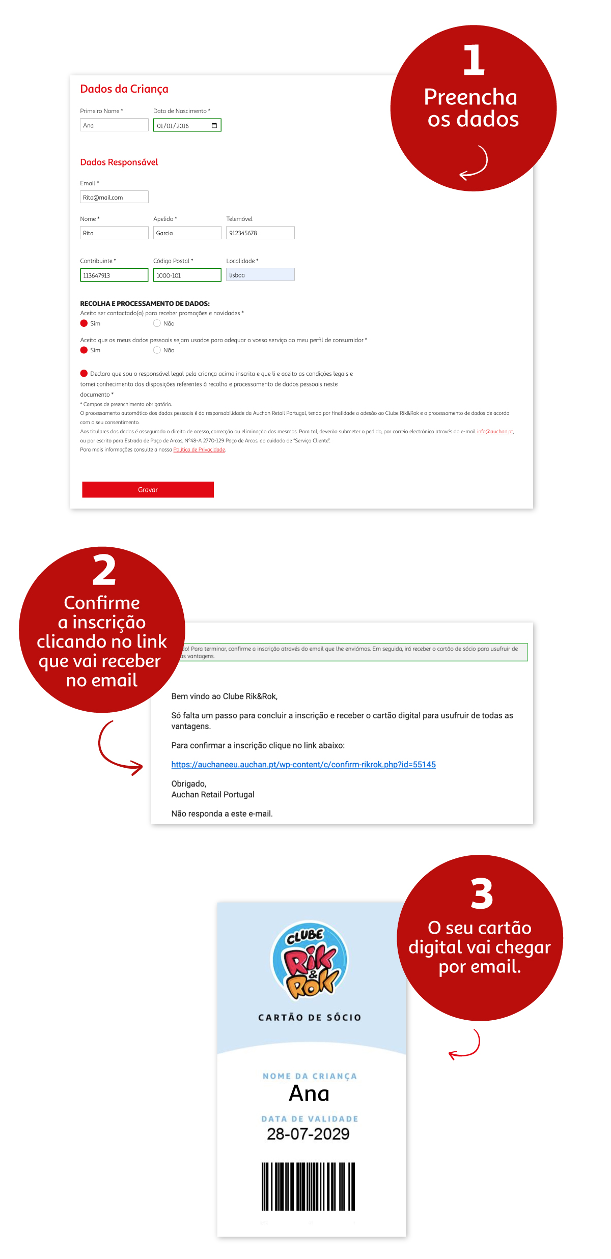inscrição clube | Auchan&Eu