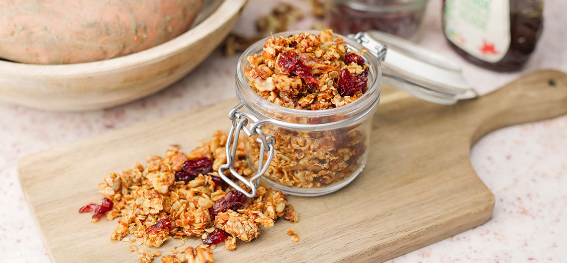 Granola de Batata Doce