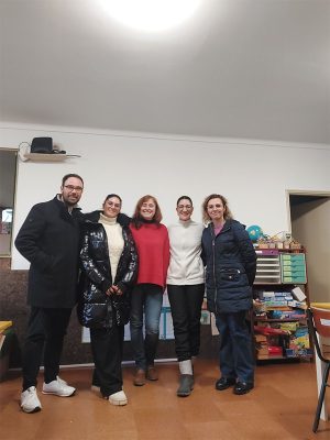 Visita a projeto apoiado - EKOA em Guimarães