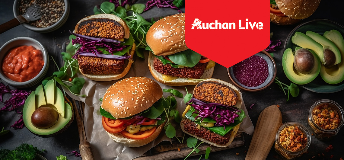 eventos live 2025 marco FastFoodSaudavel | Auchan&Eu