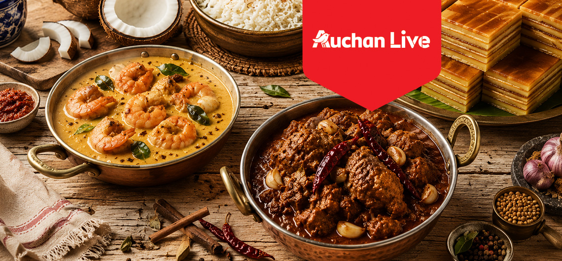 ae eventos live 2026 maio cozinha goa | Auchan&Eu