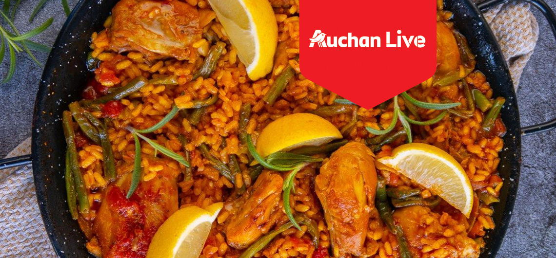 ae eventos live 2026 maio paella web | Auchan&Eu